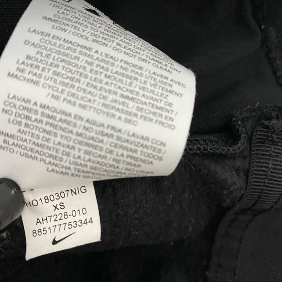 NIKE Lab NRG NWCC Black Hooded Sweatshirt NikeLab Hoodie - Picture 8 of 9